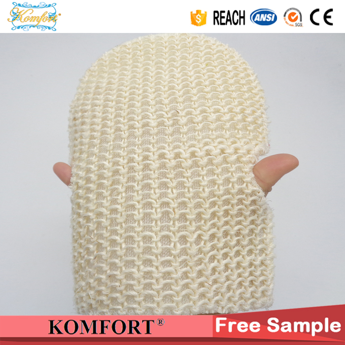Cheap Sisal Bath Scrubber Exfoliating Mitt Softtextile Bath Glove