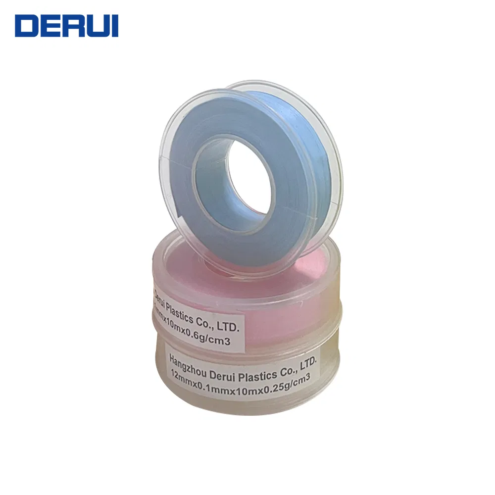 Good Density PTFE Gas Line Water Pipe Thread Sealing Tapes for Air/Water Leaks