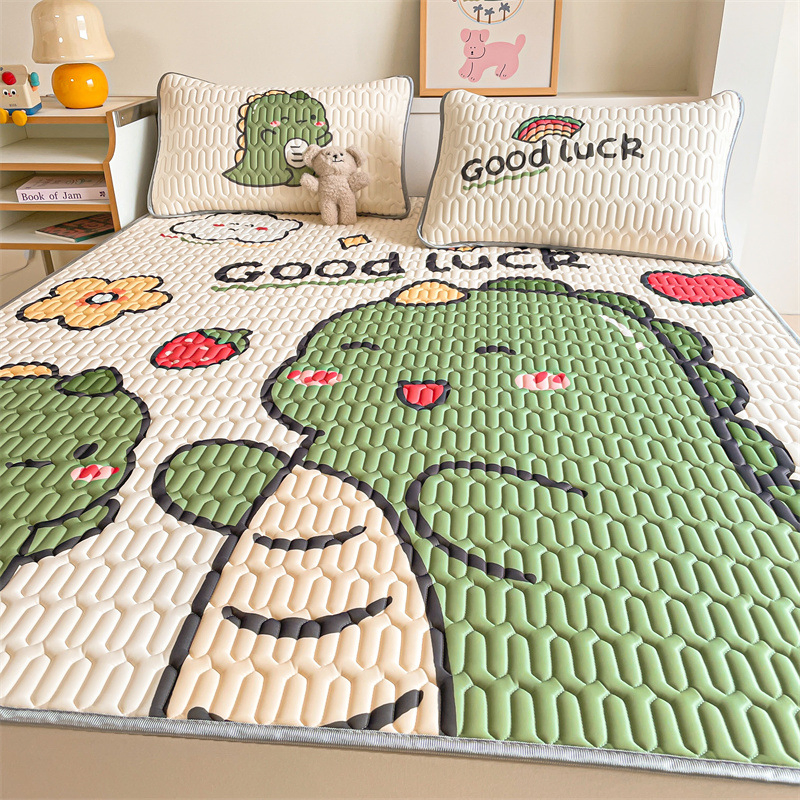 ODM Cartoon Cool Feeling Washable Cool Silk Bedding Mat