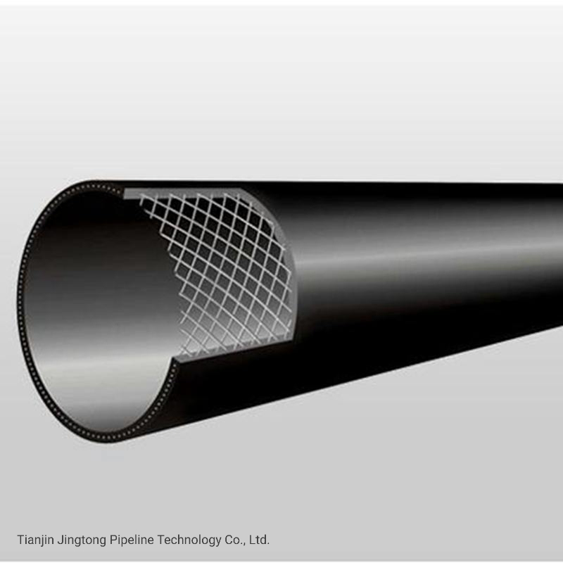 Steel Wire Reinforced PE100 HDPE Composite Pipe Srtp Pipe