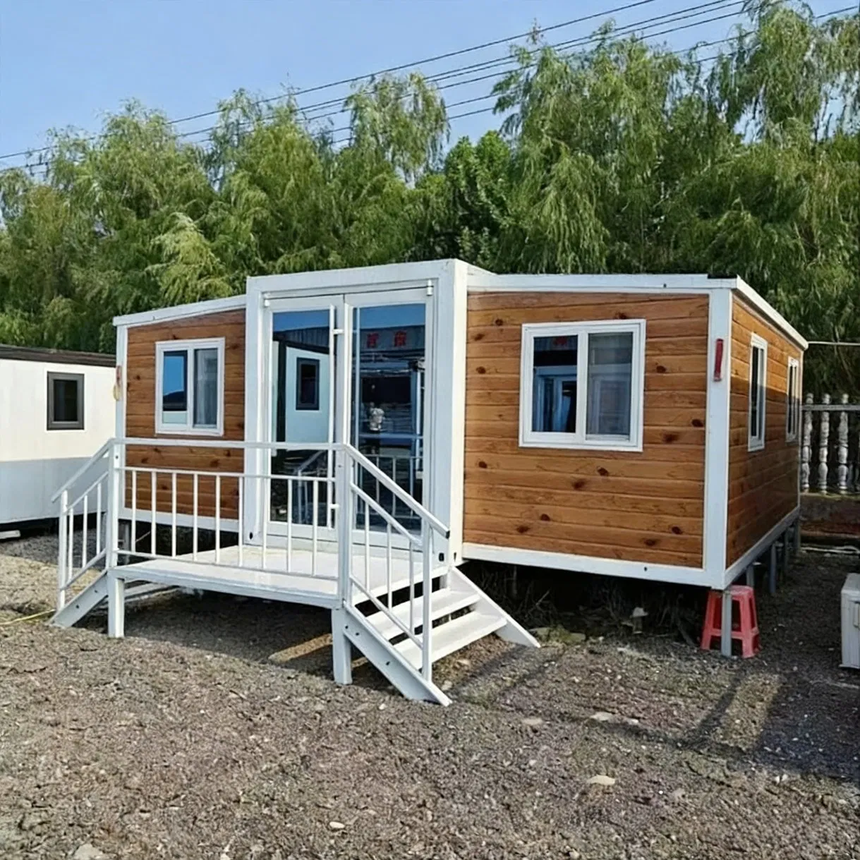 Easy Install Waterproof Quick Setup Prefab Modular Container House Movable Folding House Homes China Supplier Folding Container House for Sale