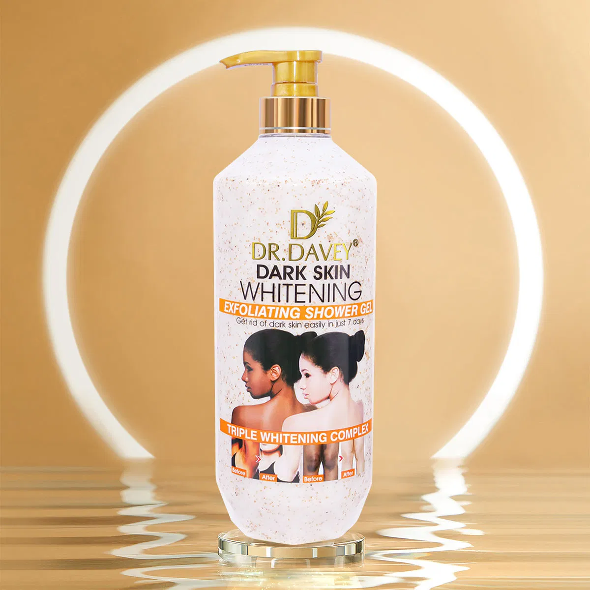 Dr. Davey 7-Day Glow Exfoliating Whitening Shower Gel