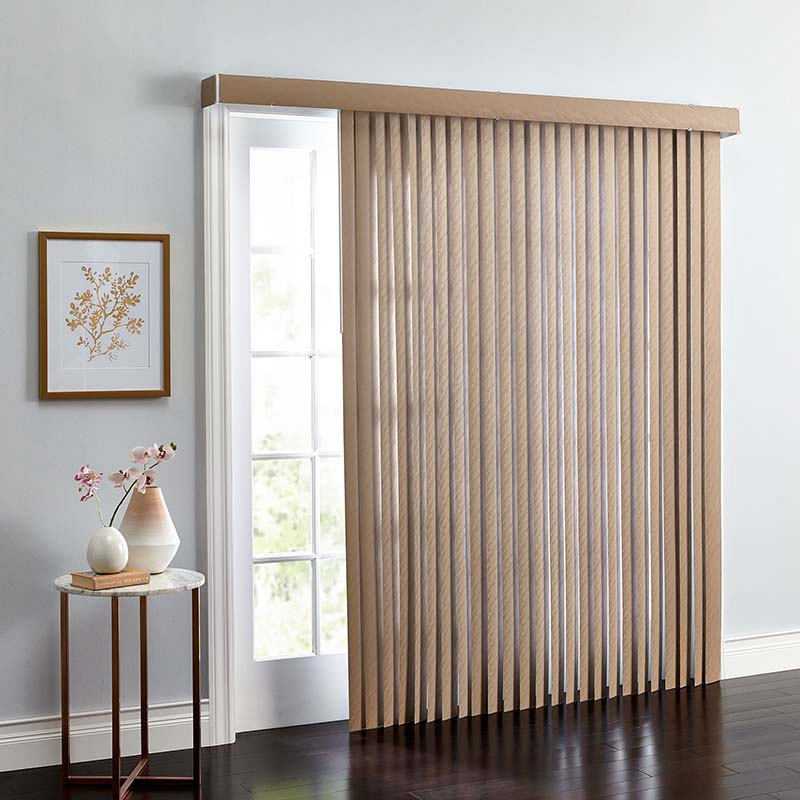 Made in China Colorful PVC Faux Wood Vertical Blinds
