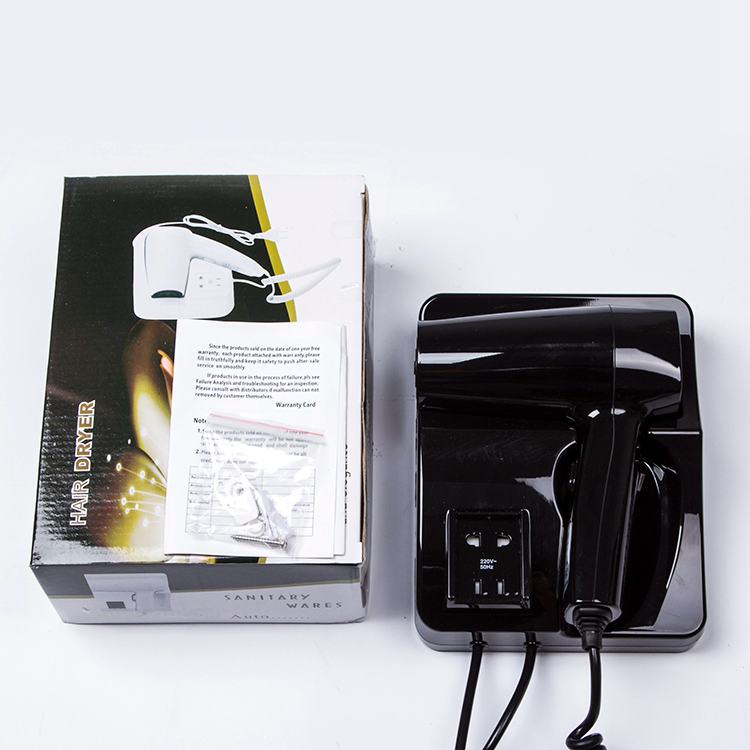 Luxury Black 1200W Hair Blower Dryer Hair Dryer Heating Element for Room Holder