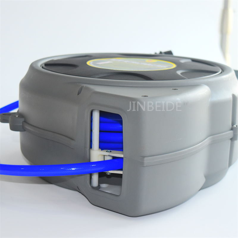 High Quality 10 Meters Garden Hose Reel Retractable Auto Air Hose Reel Wall Mounted