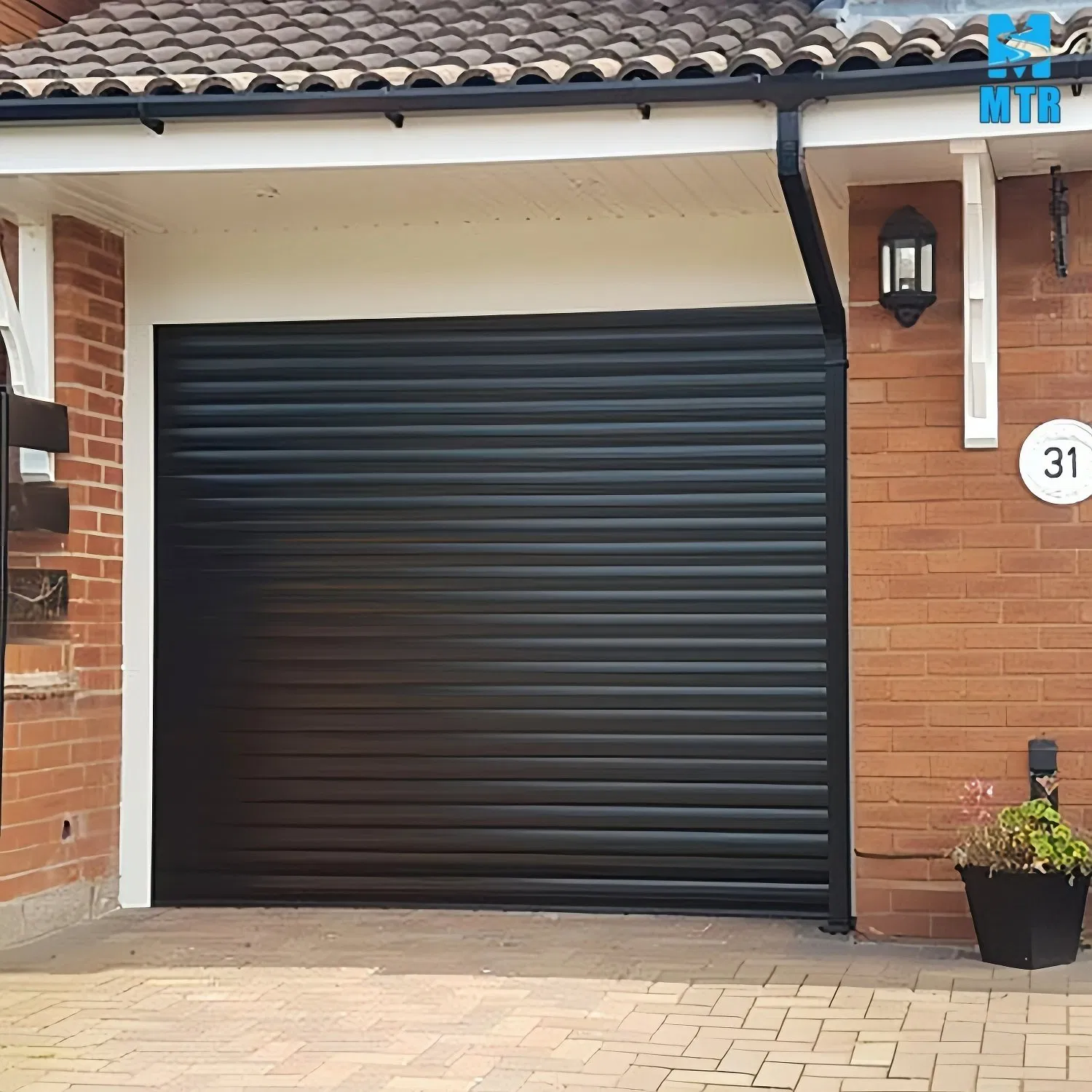 Wear-Resistant Extended Service Life Garage Door Automatic Rolling Shutter Door for Residential