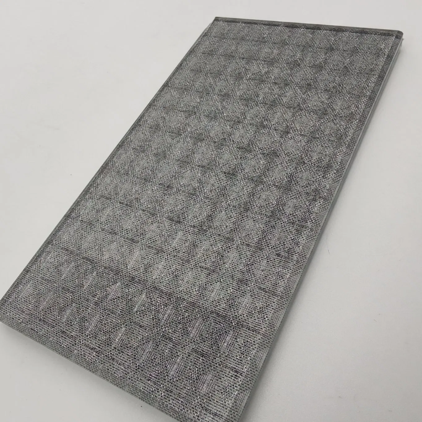 Decorative Fabric Glass Panels for Modern Backsplash Designs