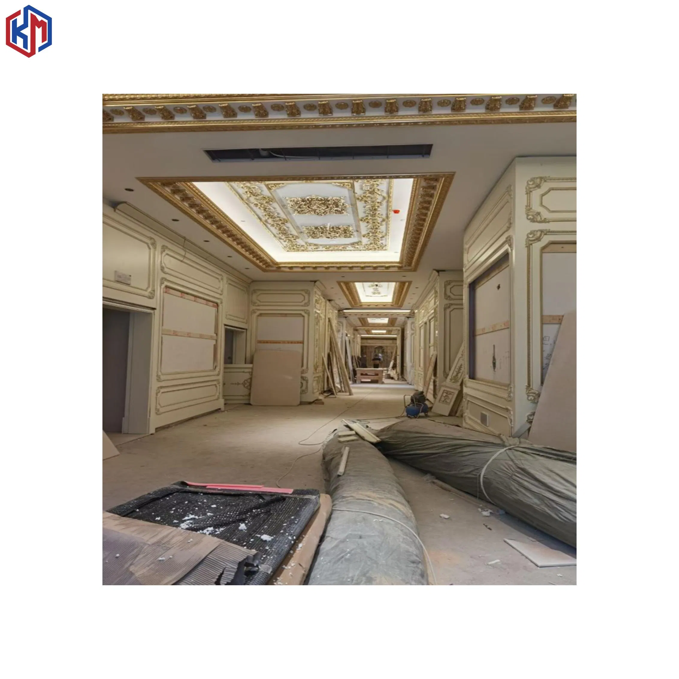 Interior Decoration Materials French Gypsum Ceiling Decoration Plaster Dome Ceiling