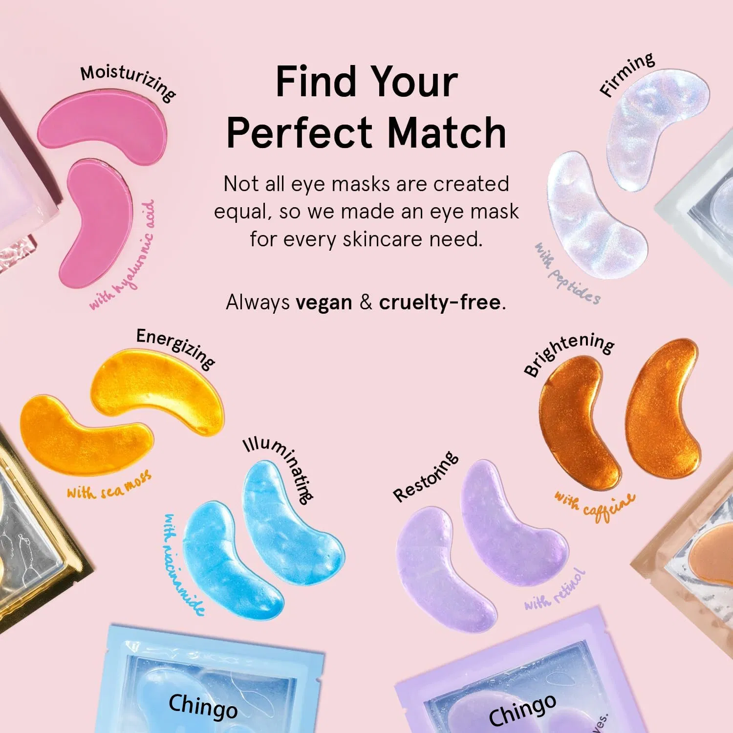 Smooth Eye Contour Reduce Puffiness & Boost Radiance Daily Eyemask