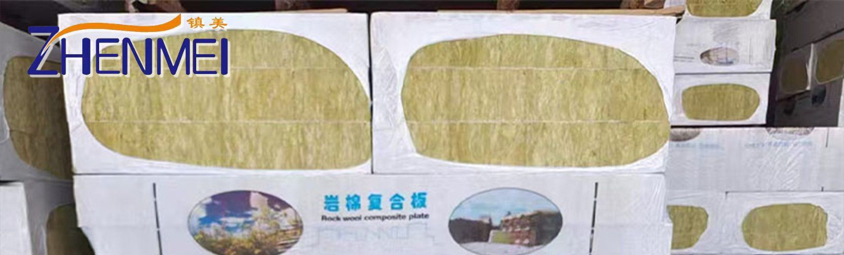 80K Composite Rock Wool Board Thermal Insulation