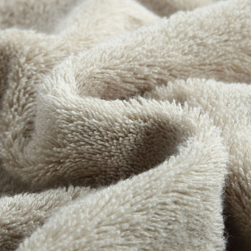 Luxurious High Quality 100% Cotton Hotel Face Towel White with Customized Embroidery Logo