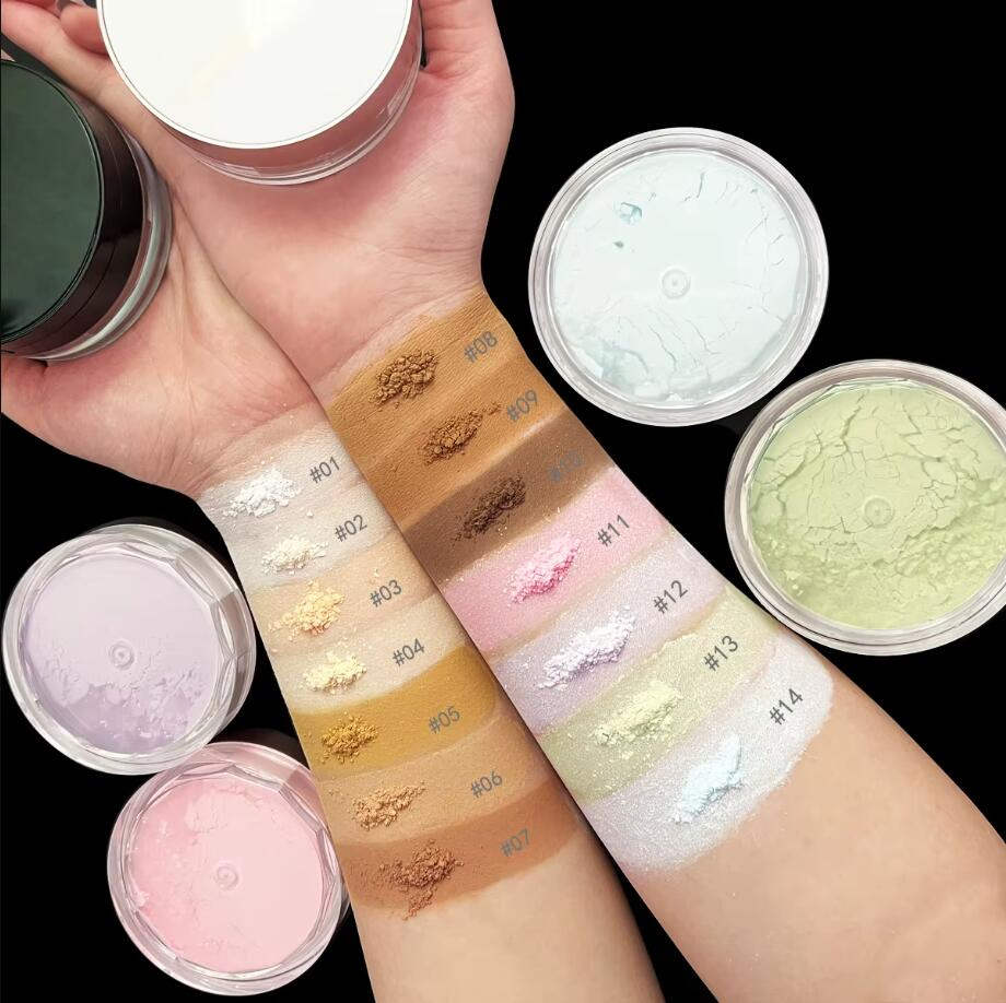 High Quality Setting Loose Powder Vegan Talc-Free Paraben-Free Customizable