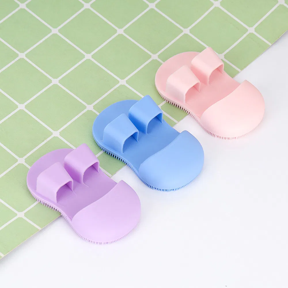 Mini Silicone Facial Pet Skin Care Cleaning Brush Wholesale SPA Face Baby Cleanser Shower Bath Brush