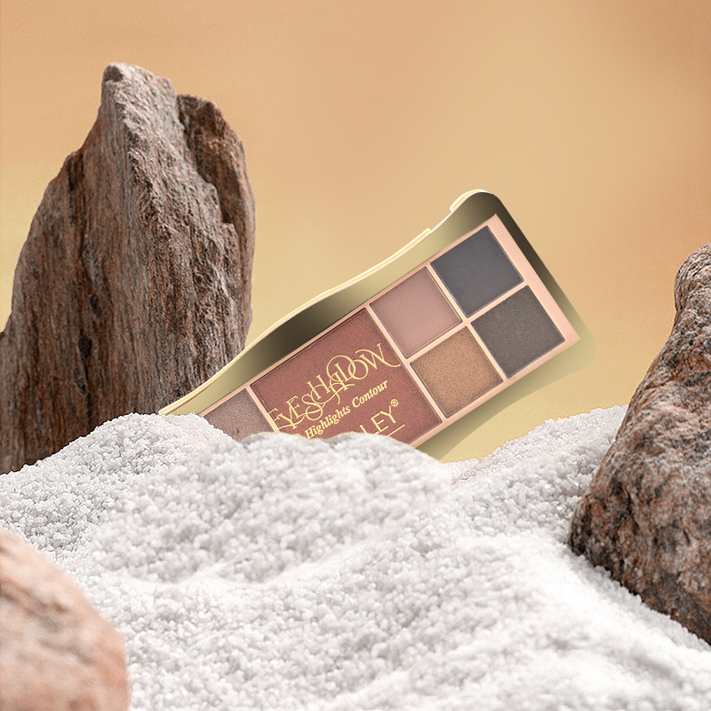 Seline Girl 4 Styles Custom Shimmer Matte 7 Colored Eyeshadow Palette