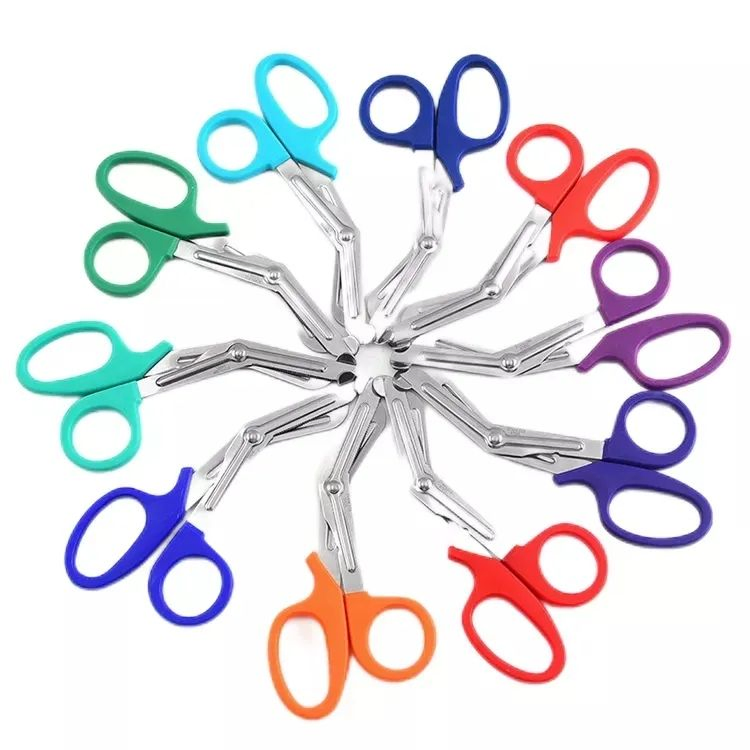 High Quality Stainless Steel Curved Medical Lister Bandage Plaster Scissors for Nurse