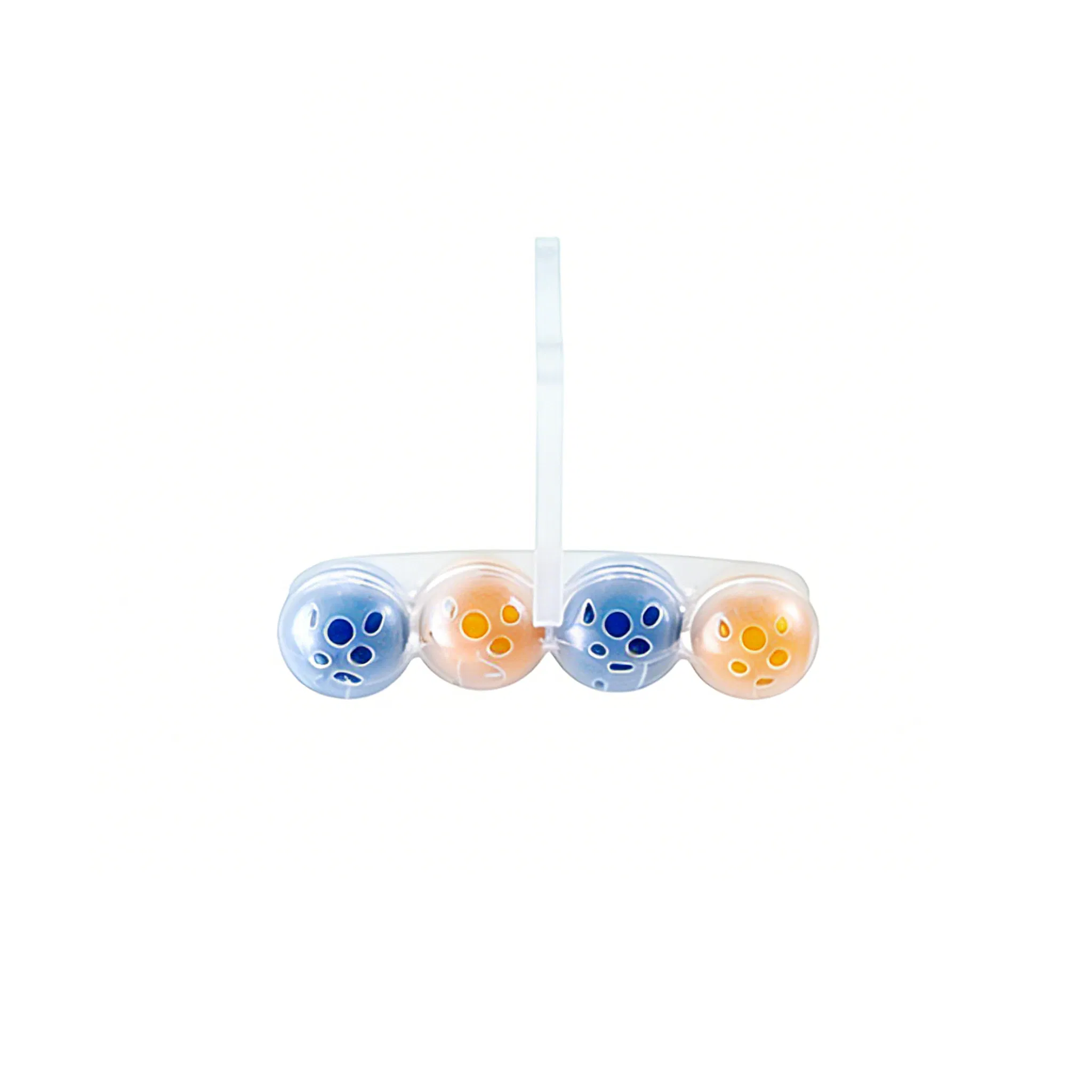 Blue Hanging Toilet Cleaner Ball Toilet Rim Block Deodorizer 4PCS OEM Supply