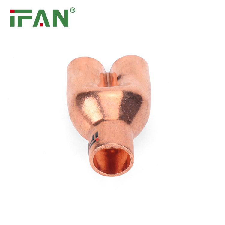Ifan Durable 6-219mm Water Pipe Fittings Copper Press Copper Pipes Fittings High Standard Copper Press Fitting