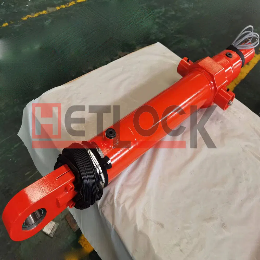 Гидравлический цилиндр с датчиком хода