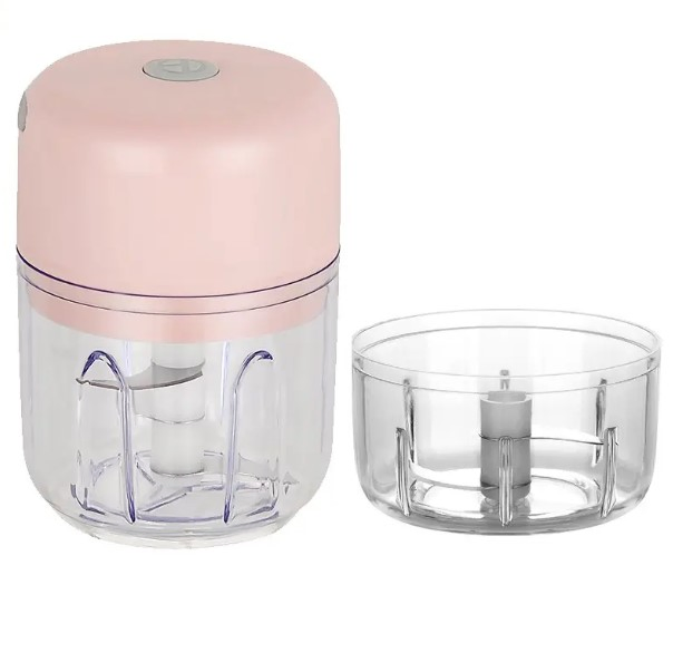 Wholesale High Quality Good Product Electric Mini 250ml Garlic Chopper USB Rechargeable Portable Electric Food Chopper