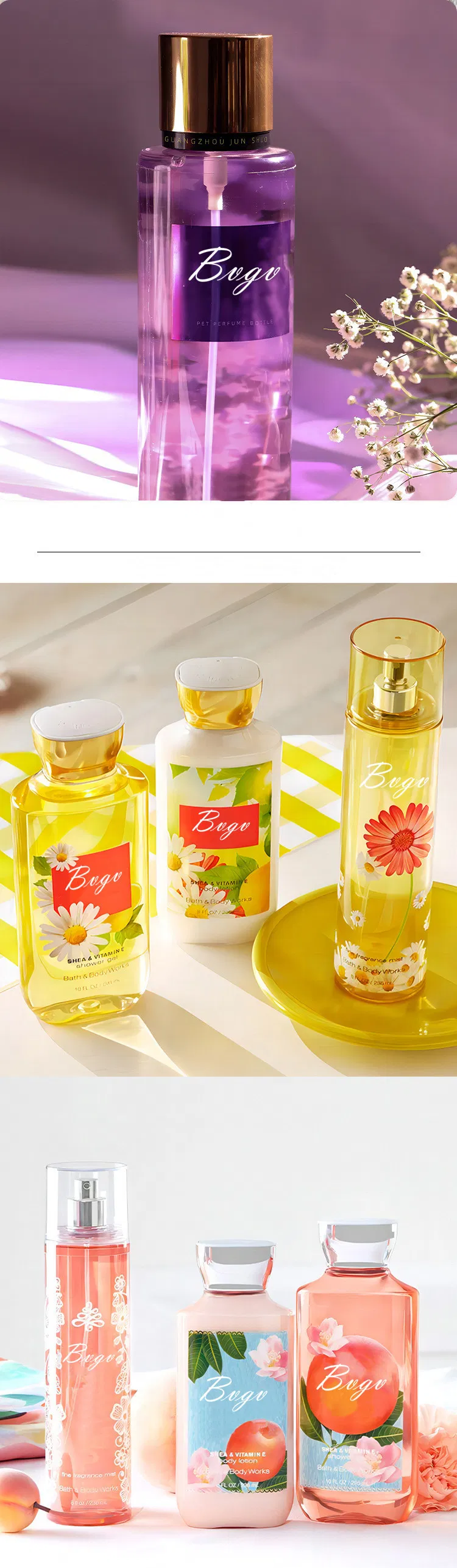 OEM Factory Spray Vs Deodorant Perfume Body Mist Body Spray 250ml