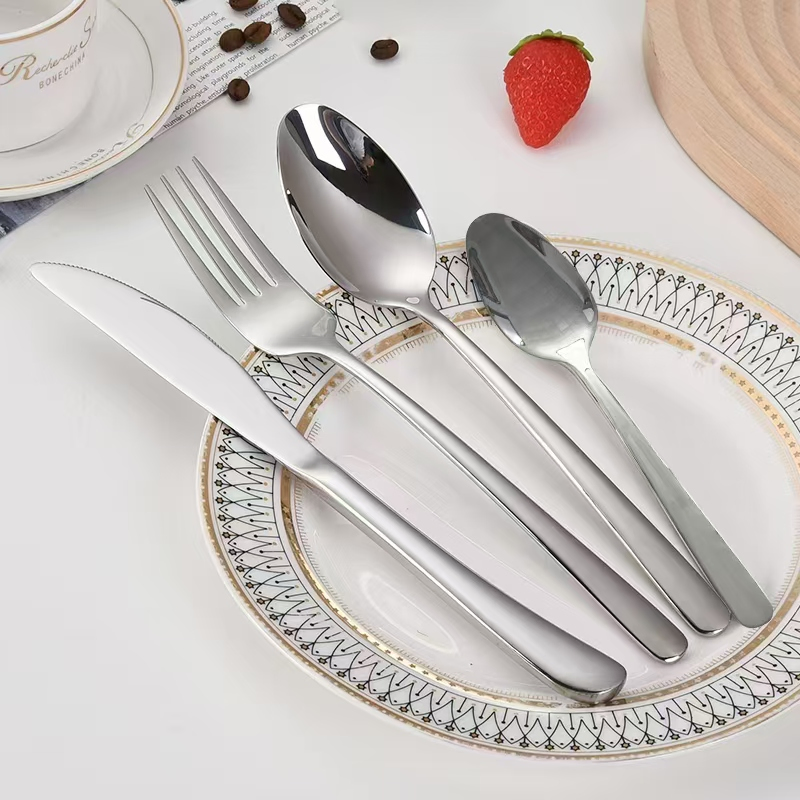 Stainless Steel Easy-Clean Durable Hotel Grade Sleek Design Cutlery Set