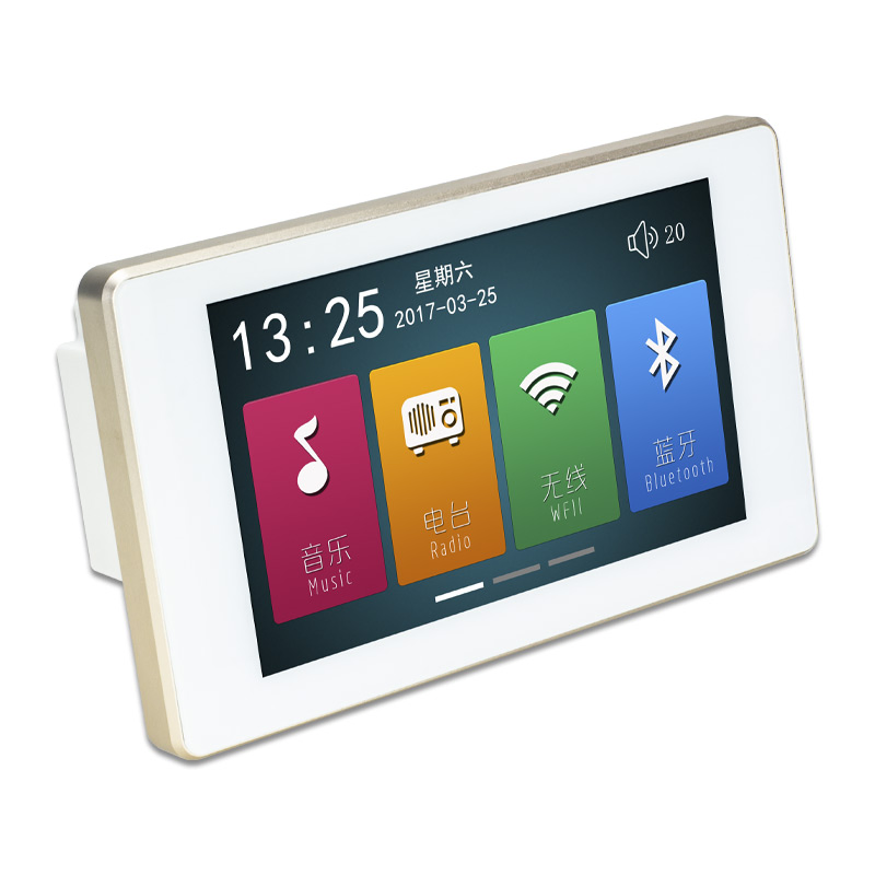 Tianlai Interruptor Inteligente Tuya System 120W Bluetooth Wall Amplifier with Remote Control