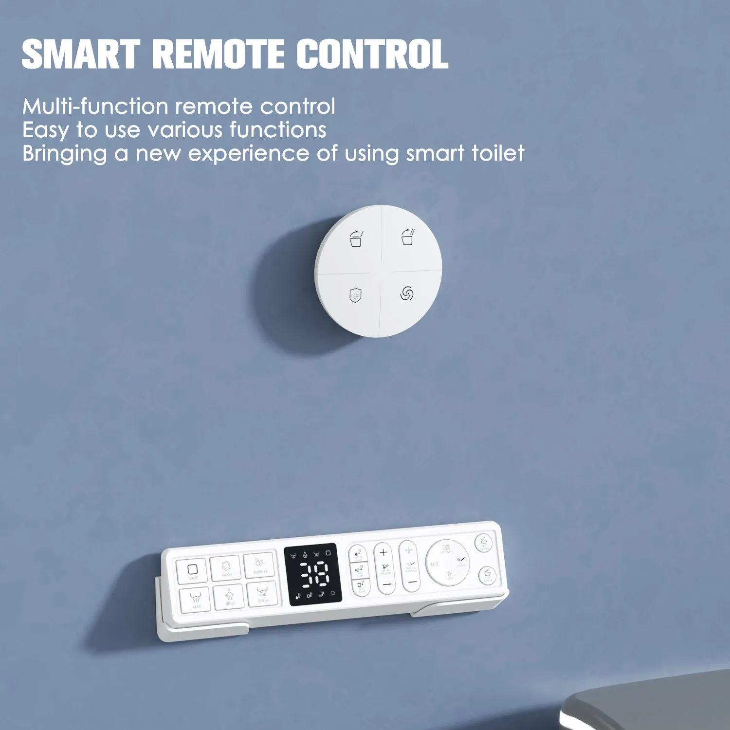 New Design Save Water 110V/220V Floor Standing Ceramic Automatic Wc Smart Toilet