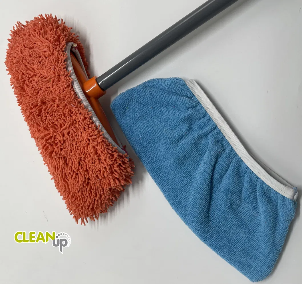 Multifunctional Soft Chenille Microfiber Lazy Shoe Covers Washable Dust Mop Slippers Mop Caps