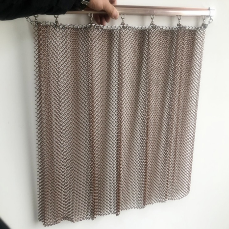 Stainless Steel Wire Mesh Curtain for Elegant Home Decor