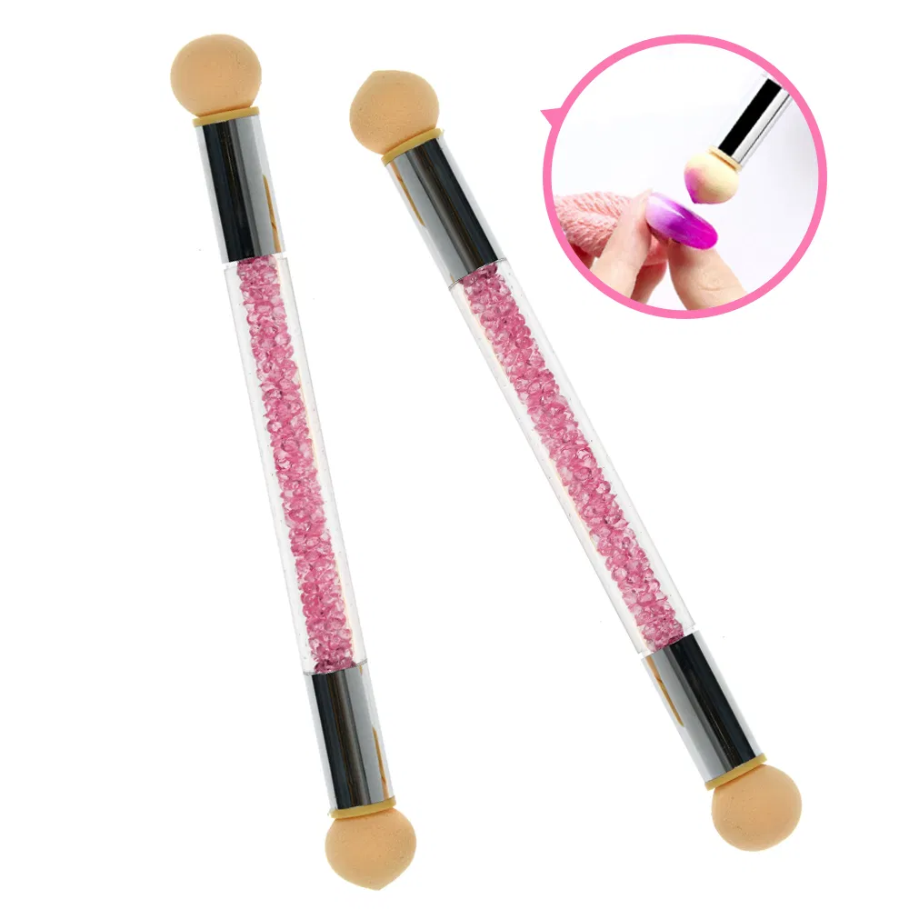 Nail Art Gel Polish Stamp Brush Sponge Pencil Gradient Manicure Supplies Pen Brushes Nails Dotting Tool