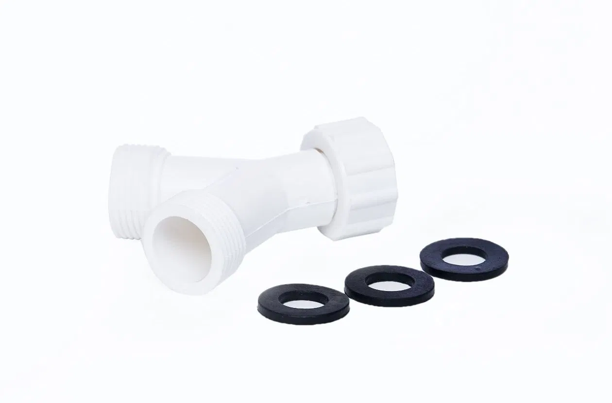 Durable Plastic Y Tee Pipe Valve - Water Fitting for Plumbing System