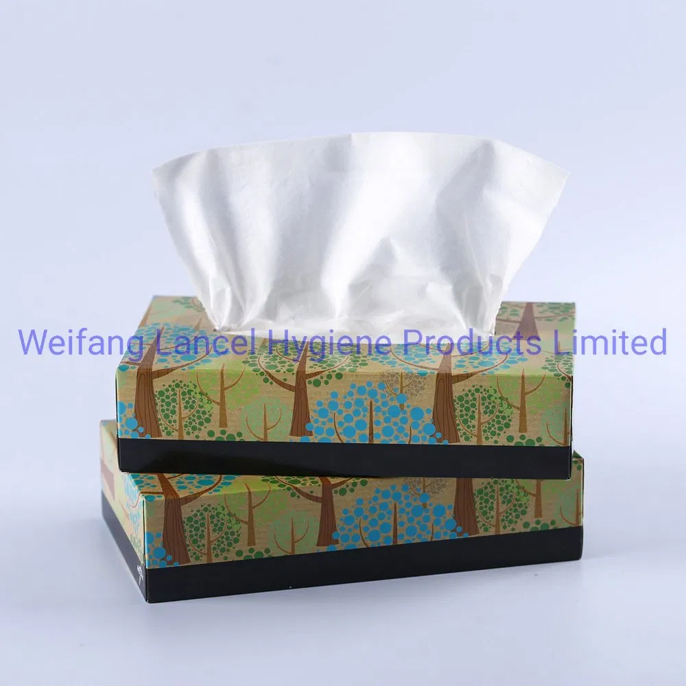 Customed Premium Wholesale Facial Tissue Box