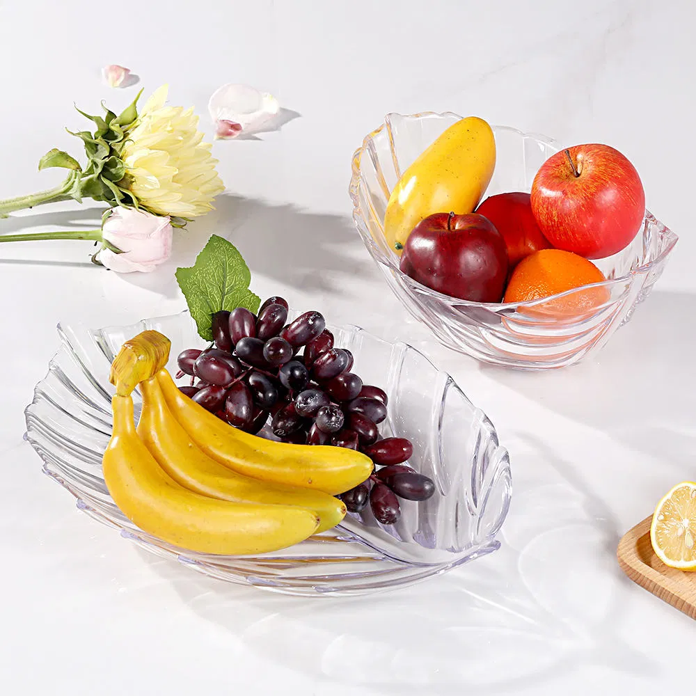 Deep Composite Plastic Fruit Plate Large Capacity Fruit Plate Bread Tray