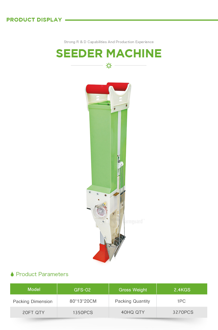 High Efficient Hand Operated Sesame Seed Planter Corn Seeder Machine