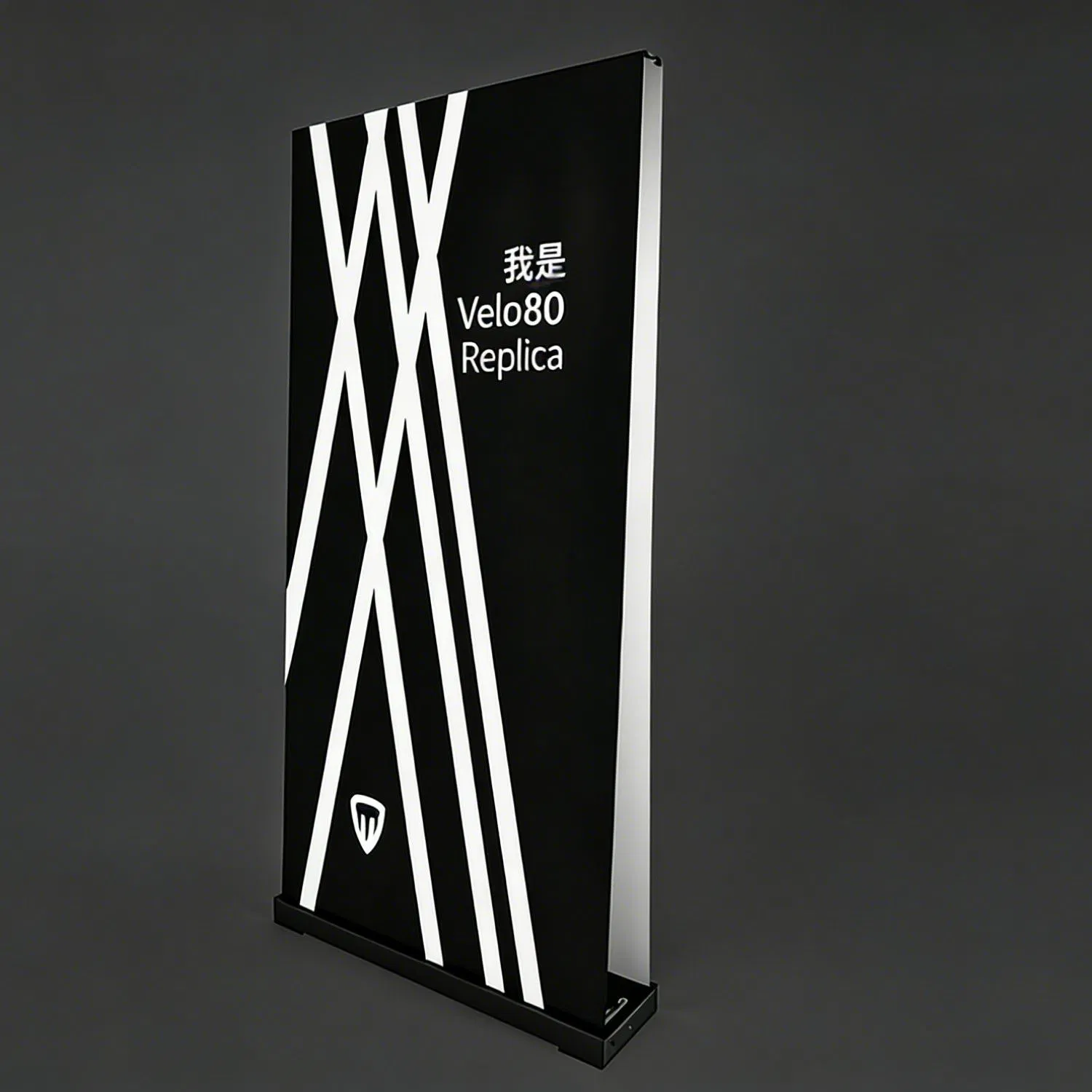 Lightweight 80*200 Double-Sided Pull up Banner Stand for Business Events