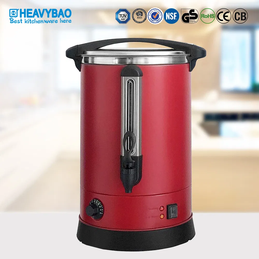 Heavybao 10L Stainless Steel Double Wall Insulated Hot Water Urn