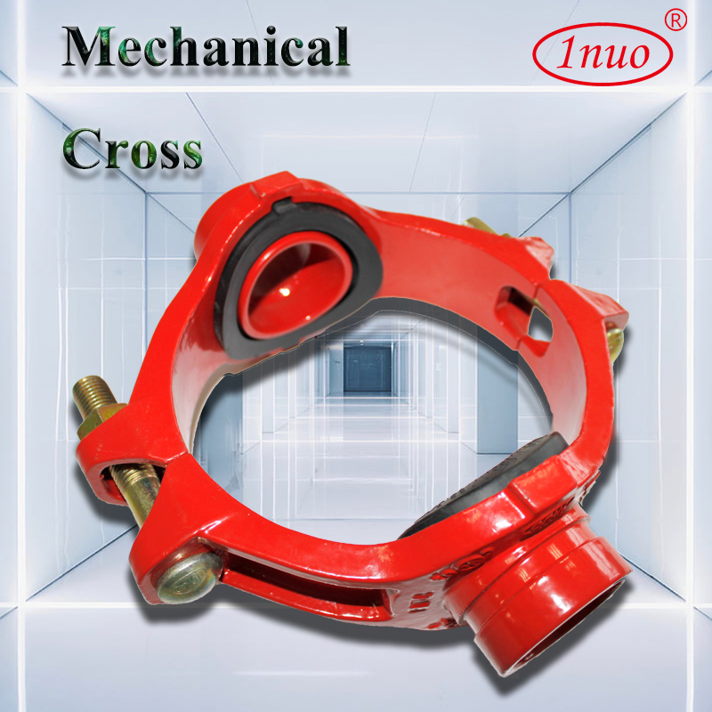 300 Psi Ductile Iron Threaded Mechanical Cross