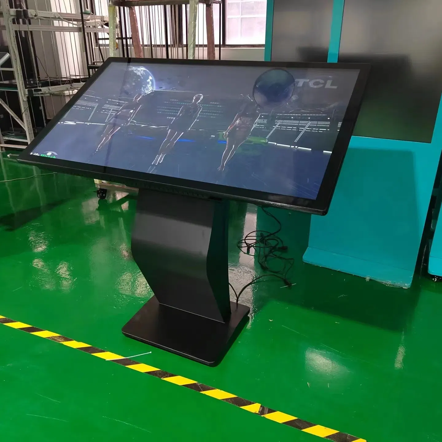 43-Inch K Type Windows Android Digital Signage Touch Screen Query Kiosk Display