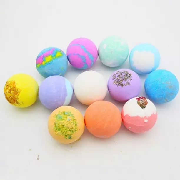 Relaxing SPA Experience Handmade Colorful Bath Bombs Set