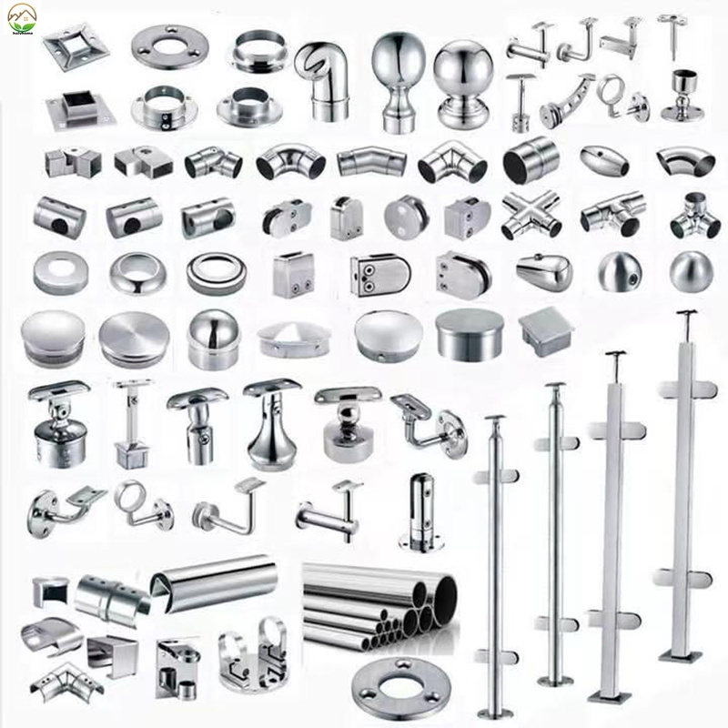 OEM Sheet Meal Progressive Mould Stamping/Deep Drawing Stainless Steel 304 Stair Railing Part for Railing/Handrail