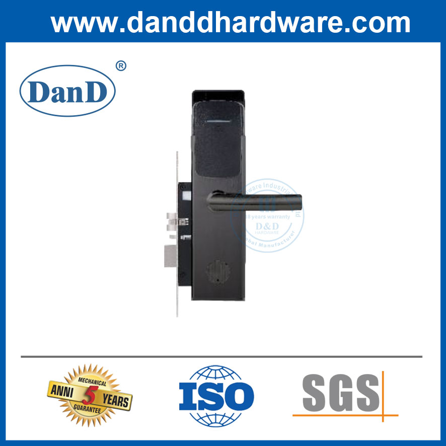 Gold Black Silver Color Fingerprint Combination Miface Card Commercial Hotel Door Lock