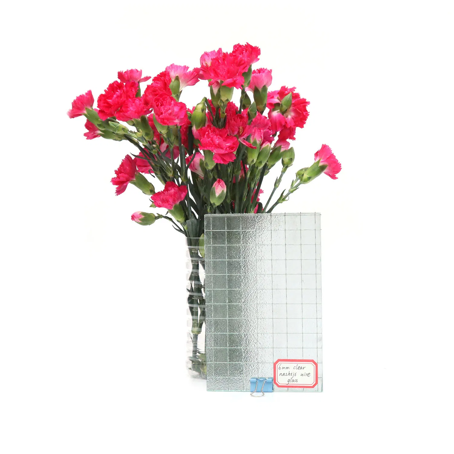 High Transparency 6mm Fireproof Explosion-Proof Clear Wire Glass Wired Glass Price