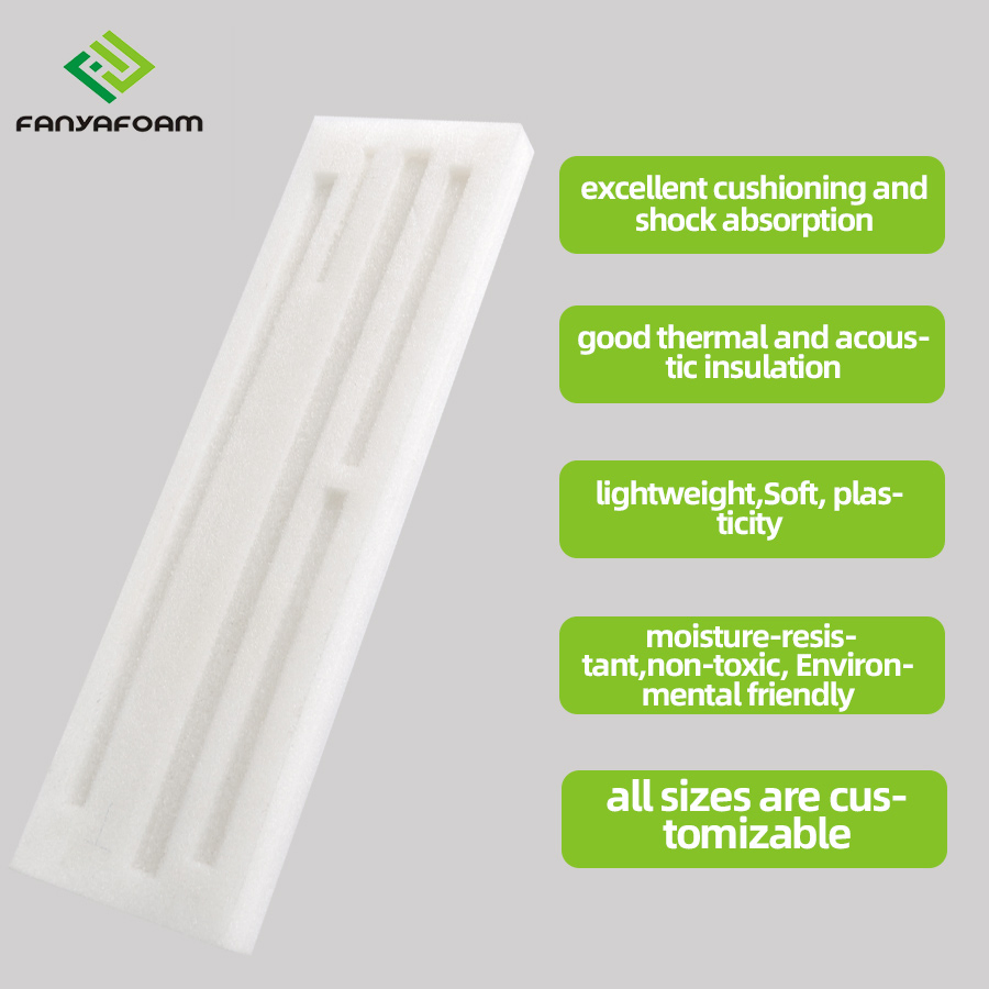 Impact-Resistant Insulation Board OEM ODM Lightweight Flexible PE Foam Protectors Roll/Sheet