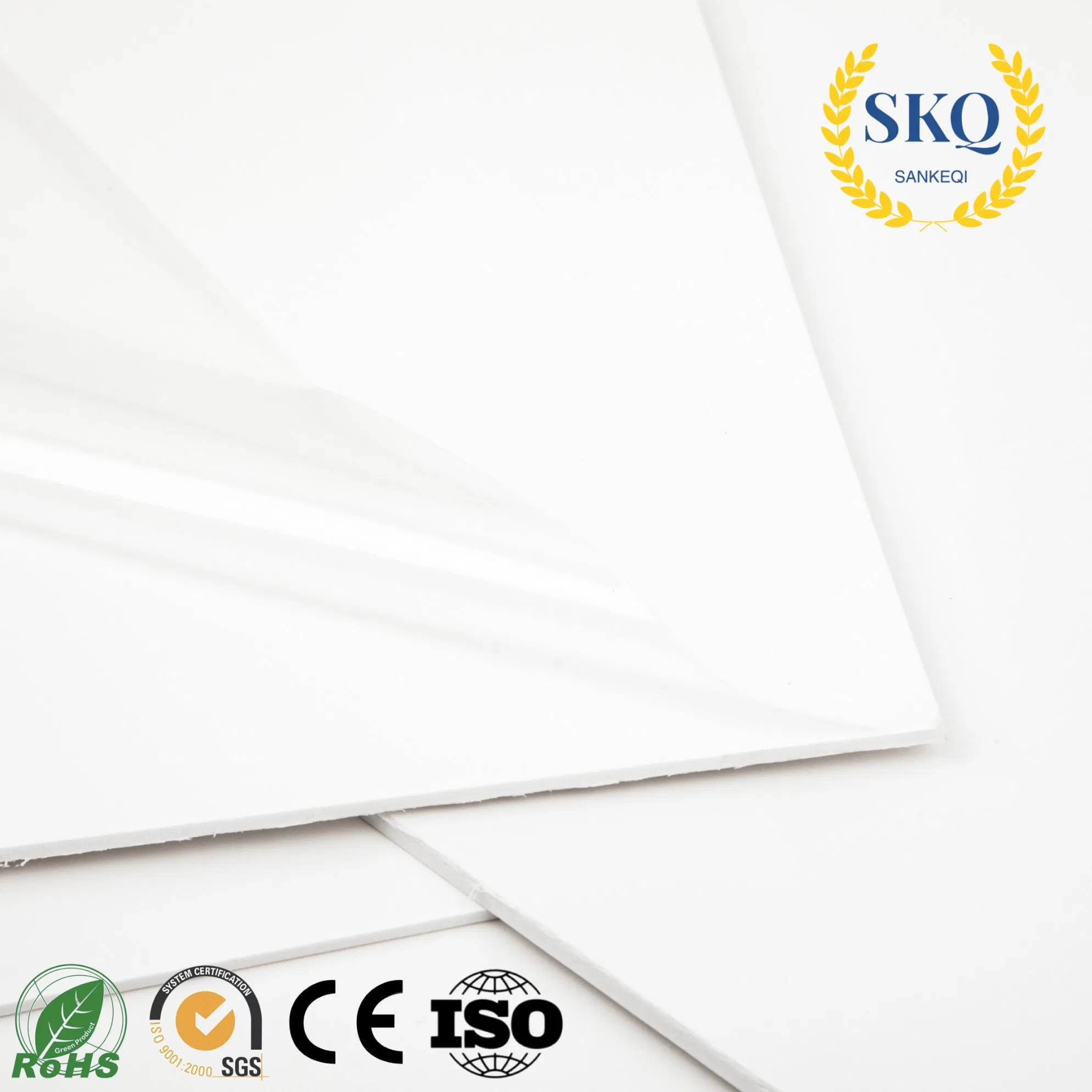 Sankeqi 4*8FT White PVC Foam Sheet Sintra Board Plastic Products Advertising Material