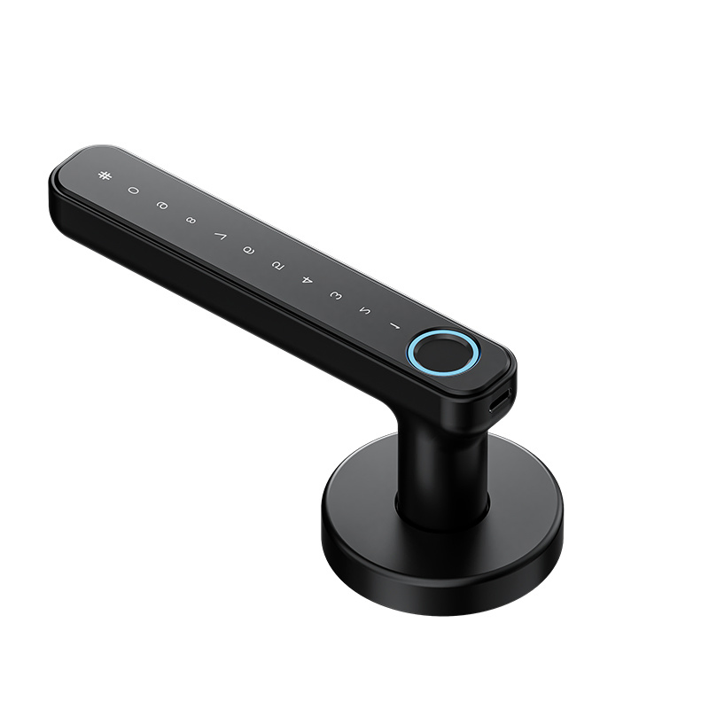Home Furniture Hardware Security Digital Smart Door Lock Fingerprint Inside Handle Smart Lock