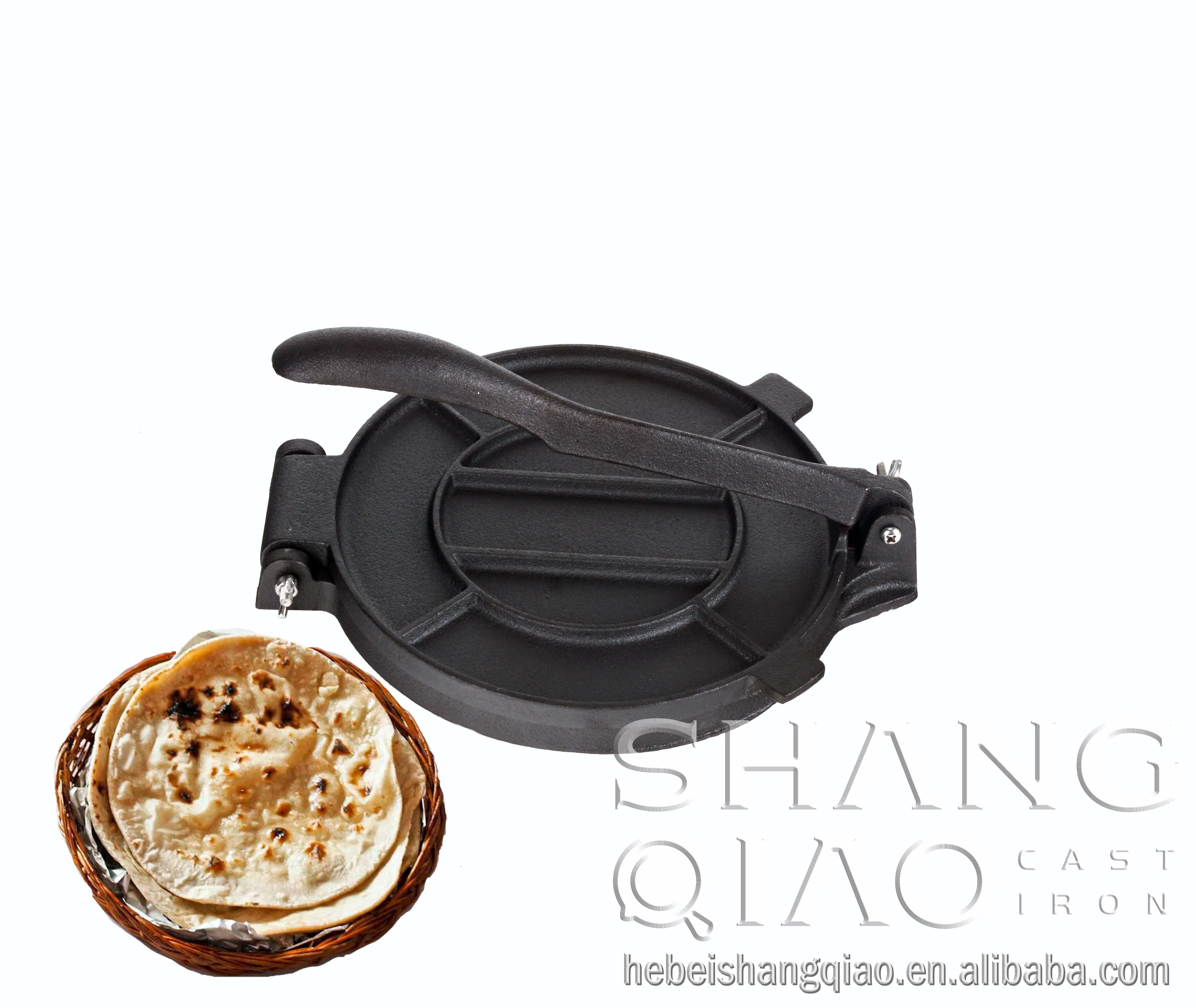 Пресс для тортильи чугунный, 20 см