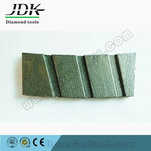 Crown Type Diamond Core Drill Segment for Stone