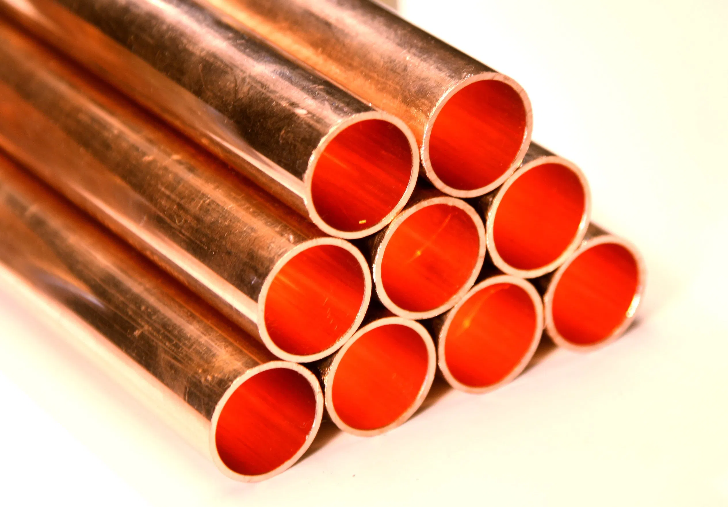 Henbin Stright Copper Tube Soft Temper Hard Temper, Copper Coil, Refrigeration Parts