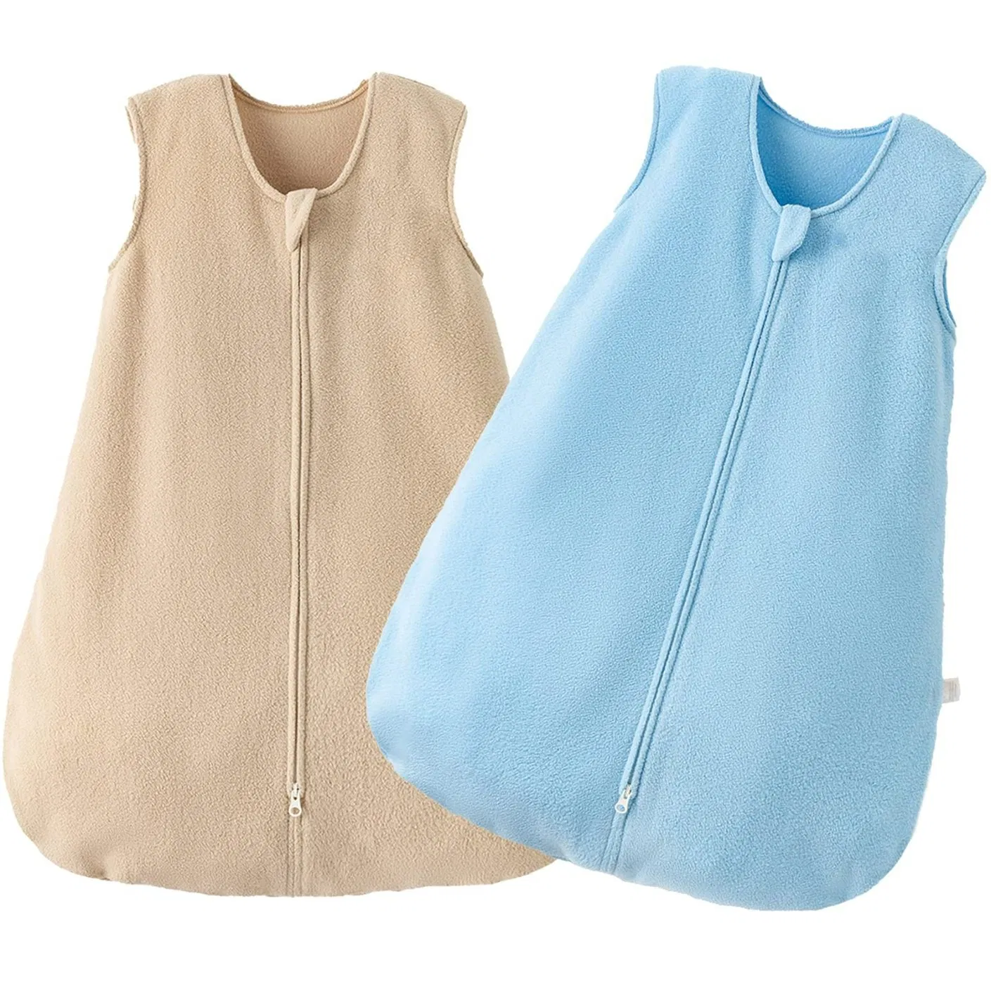 Hot Sale Micro Fleece All Season Inverted Zipper Baby Sleeping Bunting Bag