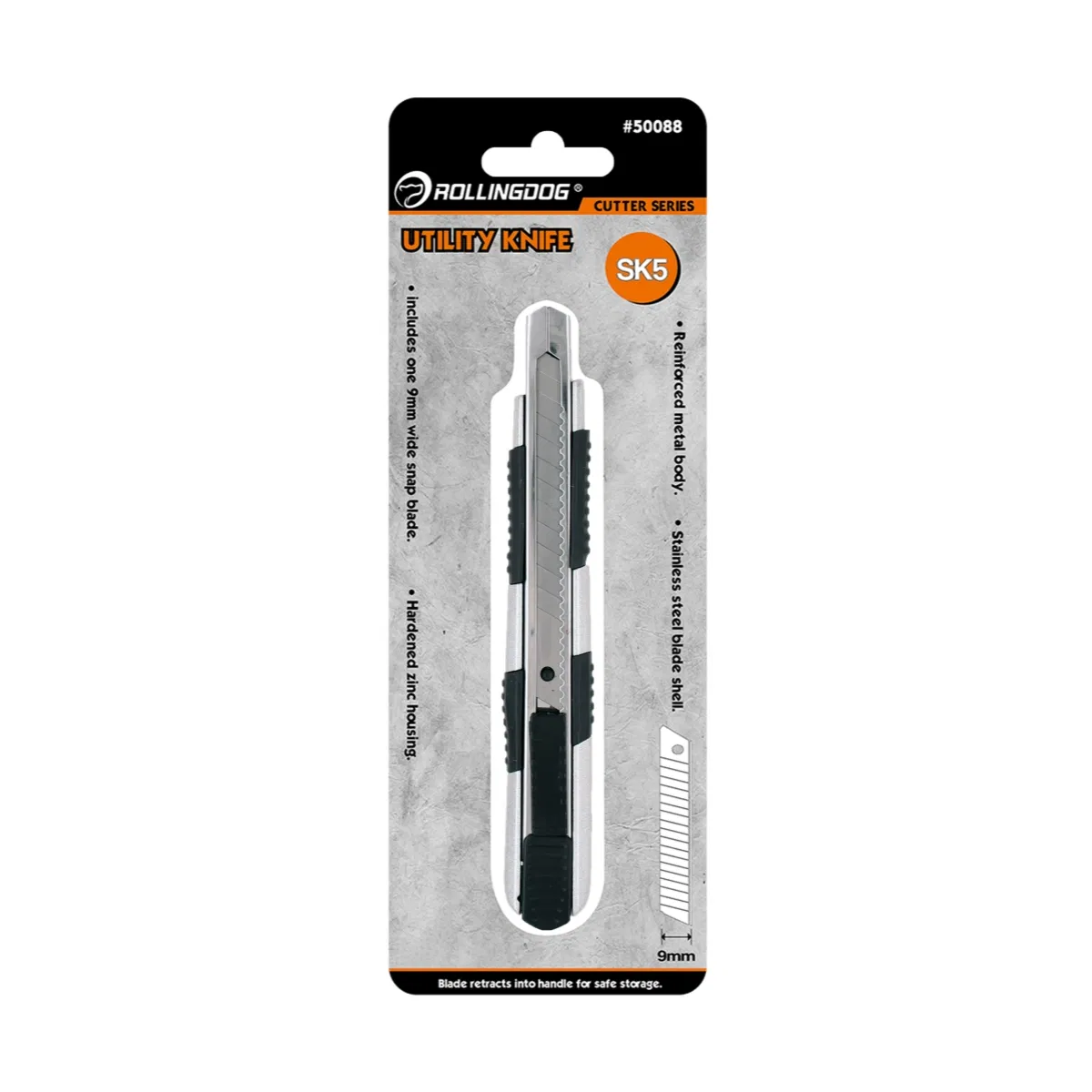 Rolingdog-PRO 50088 Snap-off Blade Utility Knife